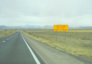 Dust storm warnings on I-10