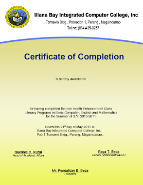 Enhancement Certificate