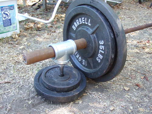 How To Convert 1 Inch Weights For Use On 2 Olympic Bar Diy How To Convert 1 Inch Weights For Use On 2 Olympic Bar