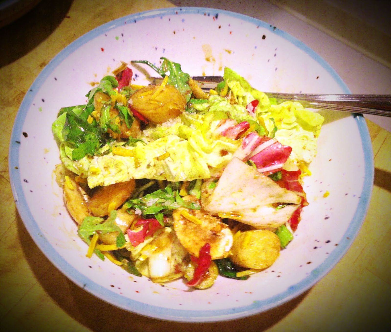 Rollerskating With Scissors Everything But Kitchen Sink Salad