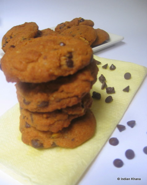 Eggless Chocolate Chip Cookie Recipe