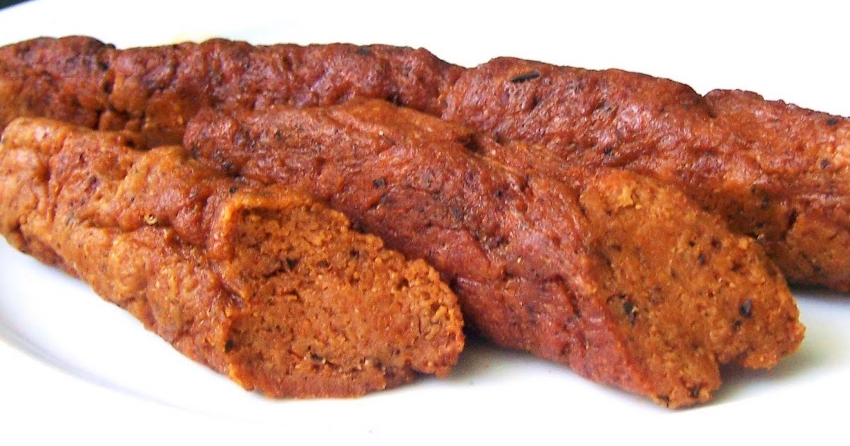 Cookin' from a bitchin kitchen... Vegan Chorizo Sausages, 3 ways