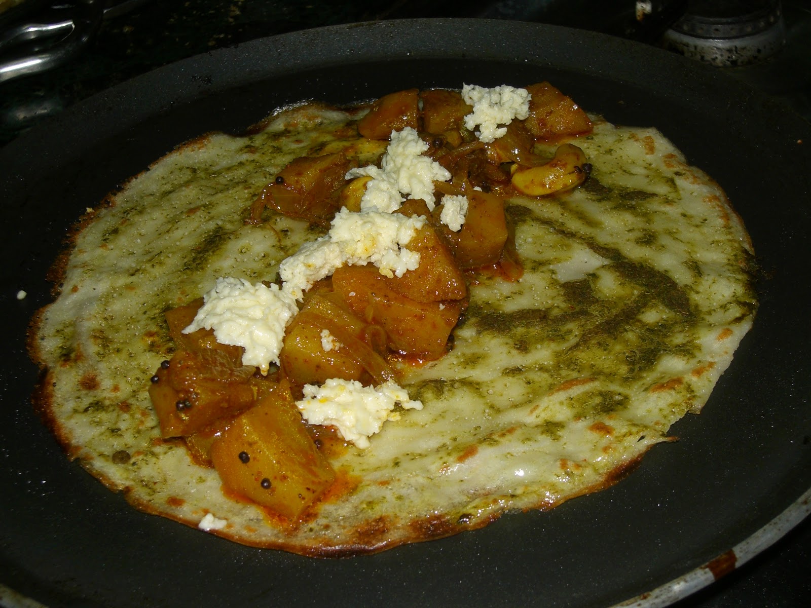 Cheese Masala Dosa