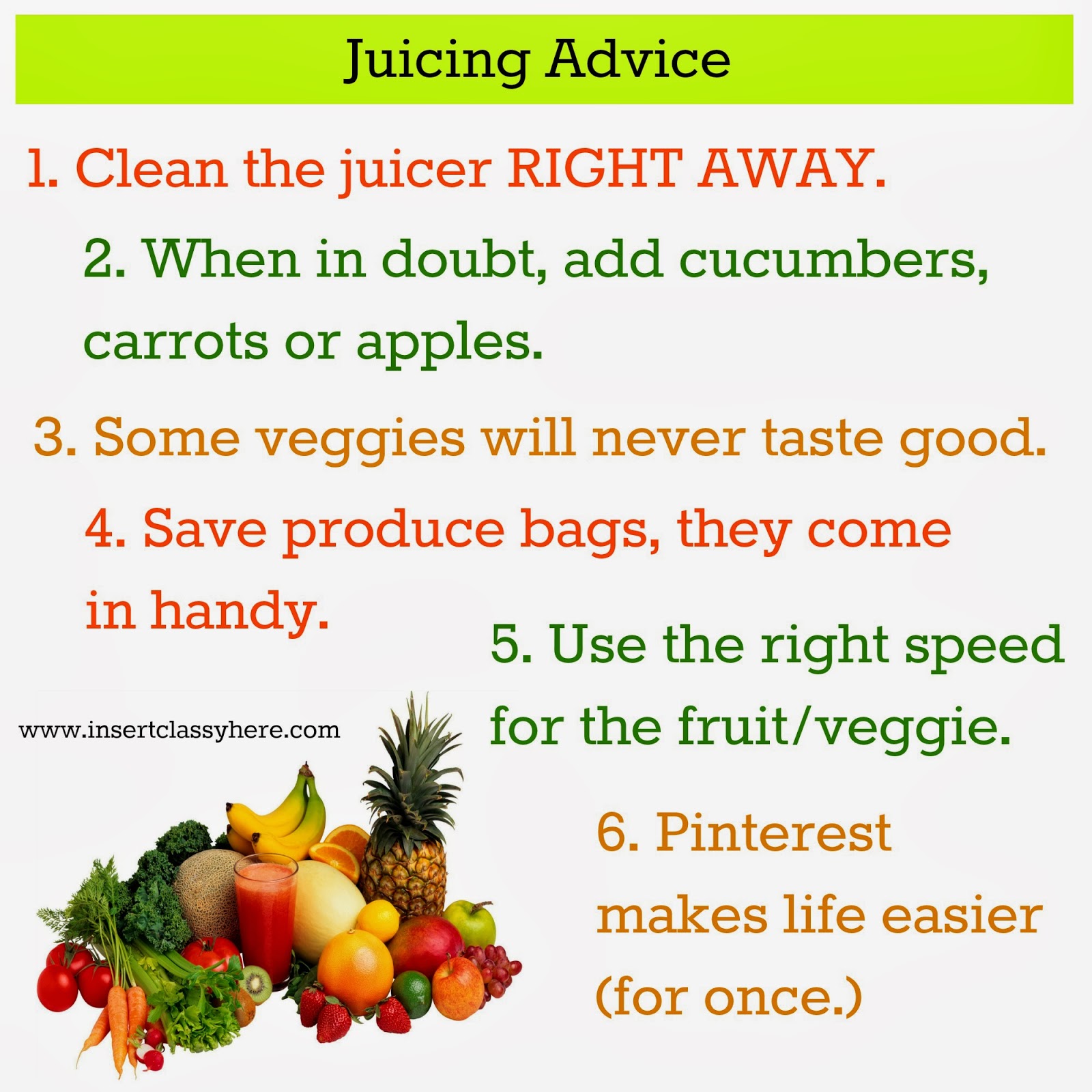 Some Juicy Juicing Tips Insert Classy Here