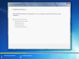 Cara install windows7 dengan mudah