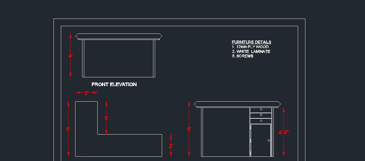 Sarah S Management Portal Office Elevation False Ceiling Plan