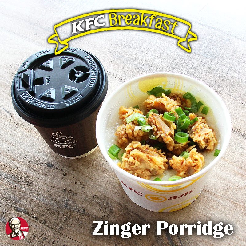 NEW KFC Breakfast now in Miri City town 24 hours branch Miri Food Sharing