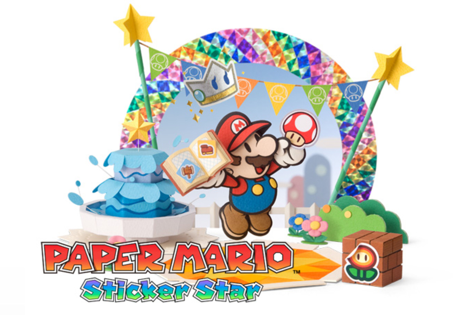 [3DS] Paper Mario : Sticker Star Paper+mario+sticker+star+wallpaper