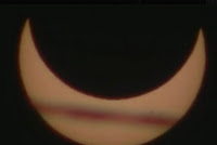 ovni en el eclipse del 20 de mayo 2012