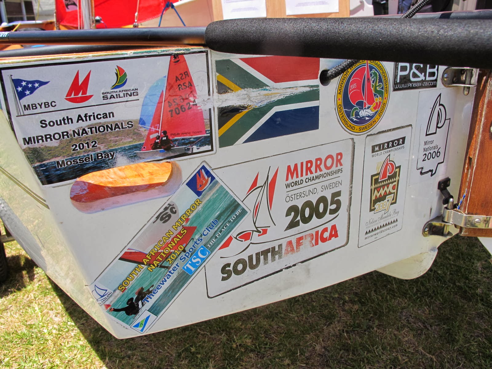 CKD Boats Roy Mc Bride Mirror Dinghy kit supplier in Southern Africa