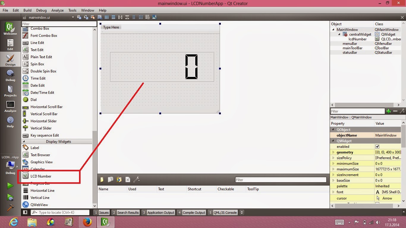 Berat Doğan Basic Qt Applications QLCDNumber Application