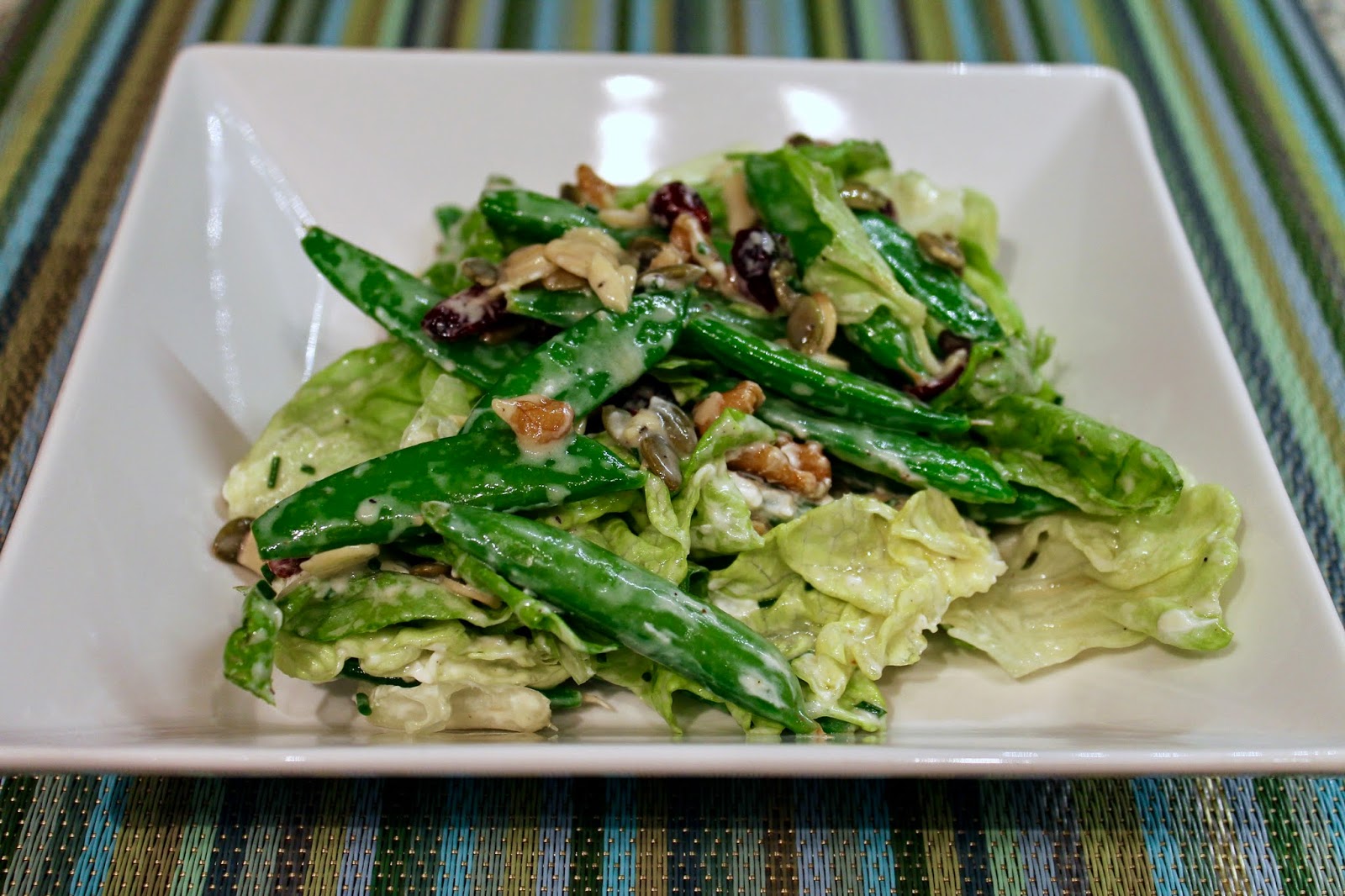 Cook In / Dine Out Crunchy Sugar Snap Pea Salad