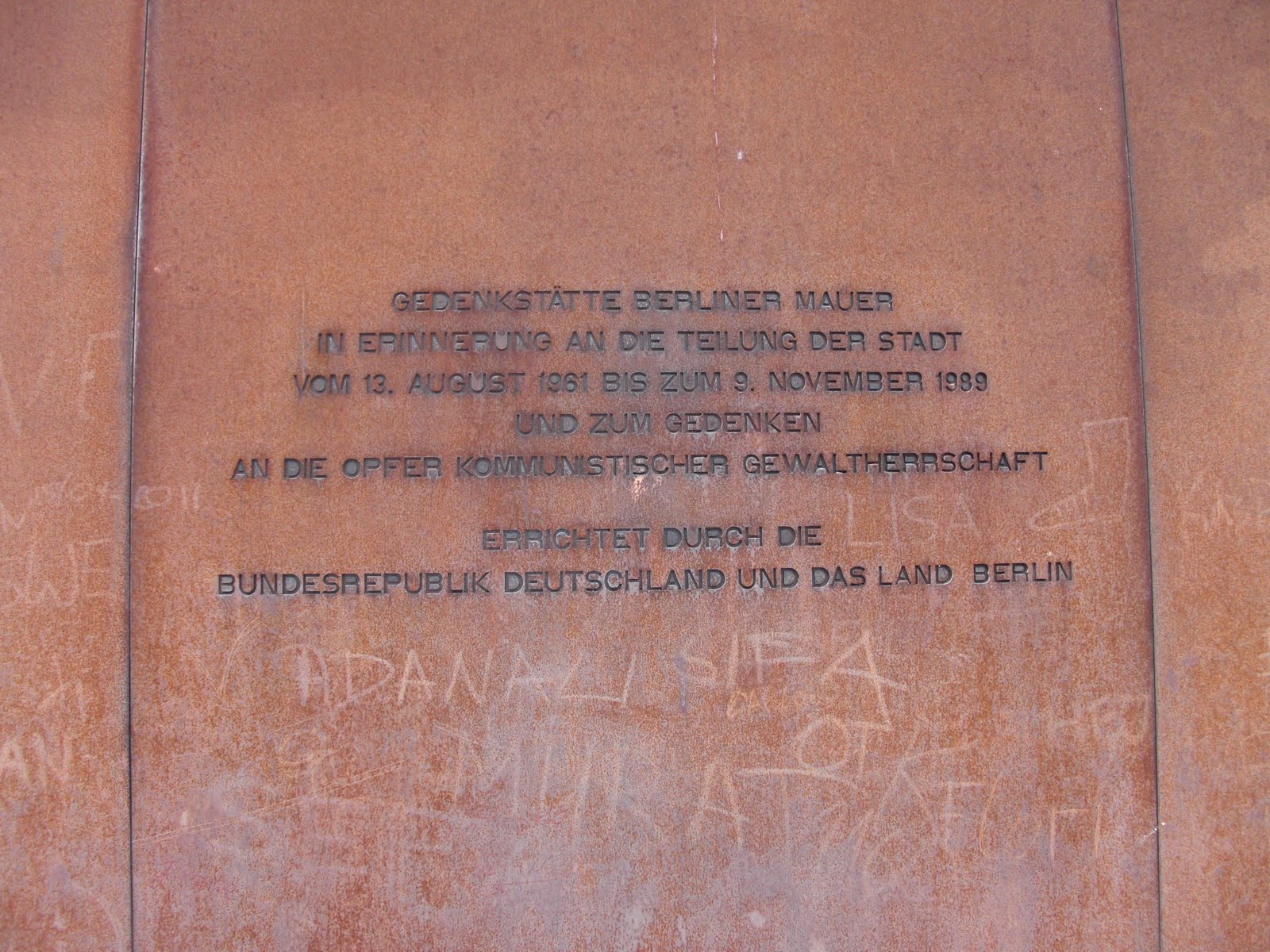 Mein Reisebuch Die Berliner Mauer