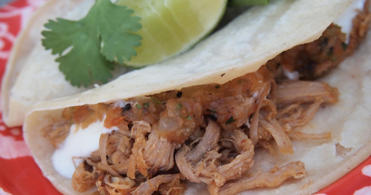 Cracked Up Kitchen Shredded Pork Tacos with Charred Pineapple Salsa