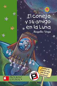 El conejo y su amigo en la Luna