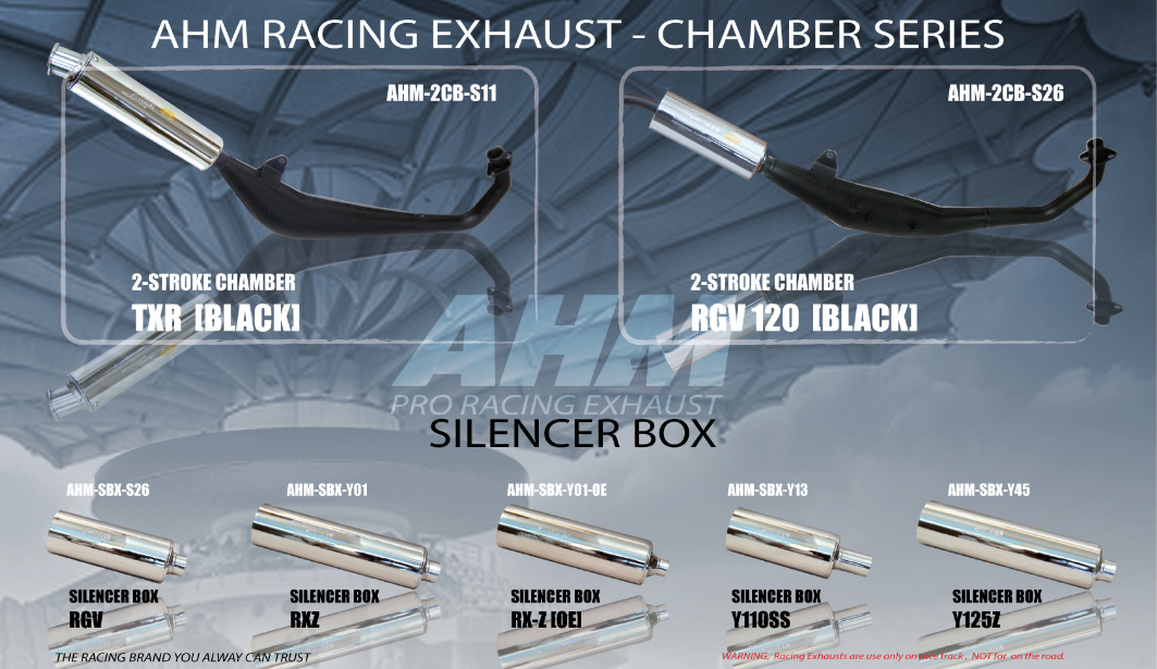 Ahm Exhaust For Yamaha Rxz Ahm Exhaust For Yamaha Rxz