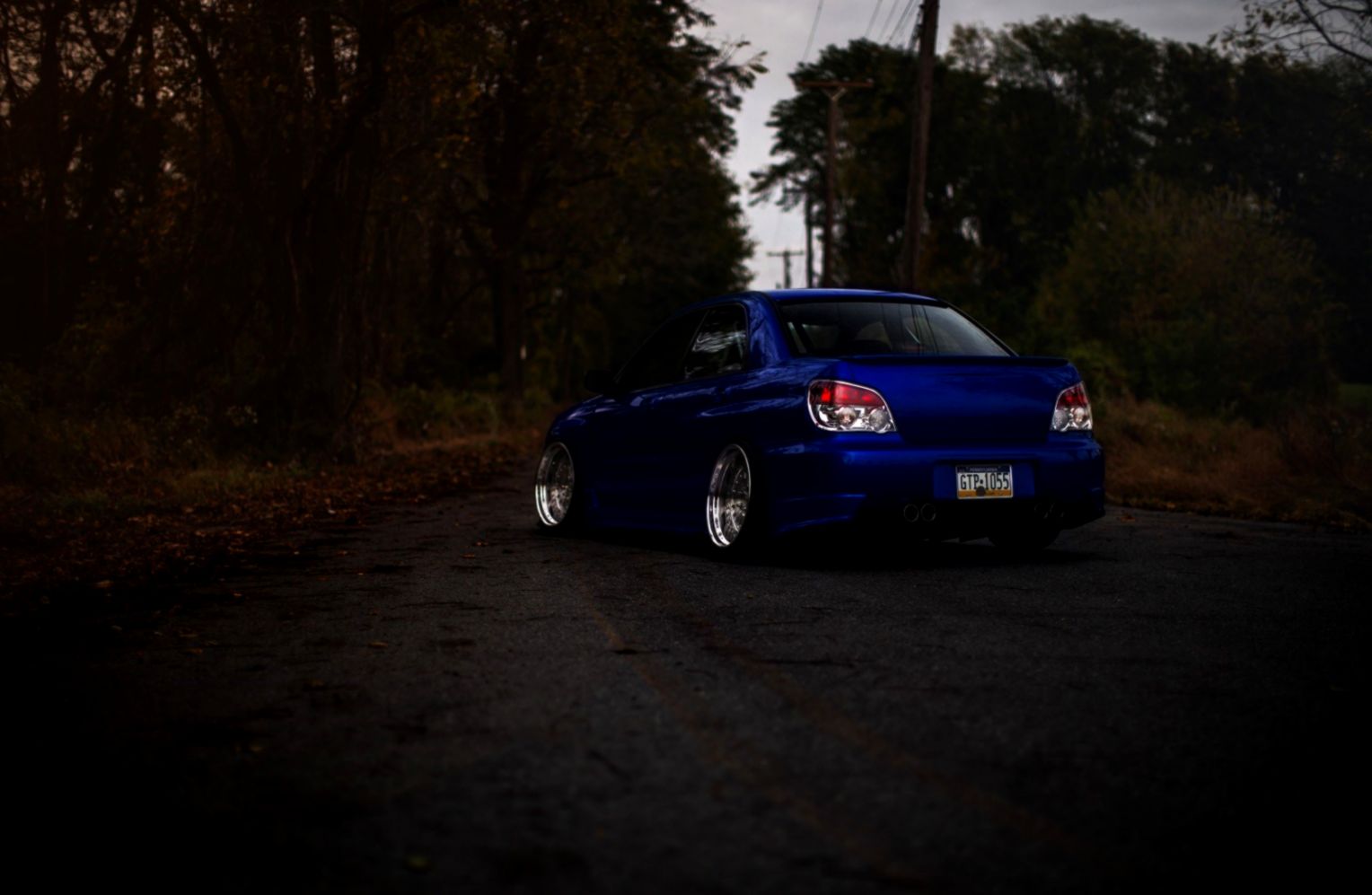 Subaru Impreza WRX STI Blue Rear Car HD Wallpaper FreeWallsUp Subaru Impreza WRX STI Blue Rear Car HD Wallpaper FreeWallsUp