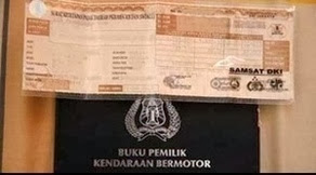 STNK & BPKB yang sudah di legalisir/disahkan