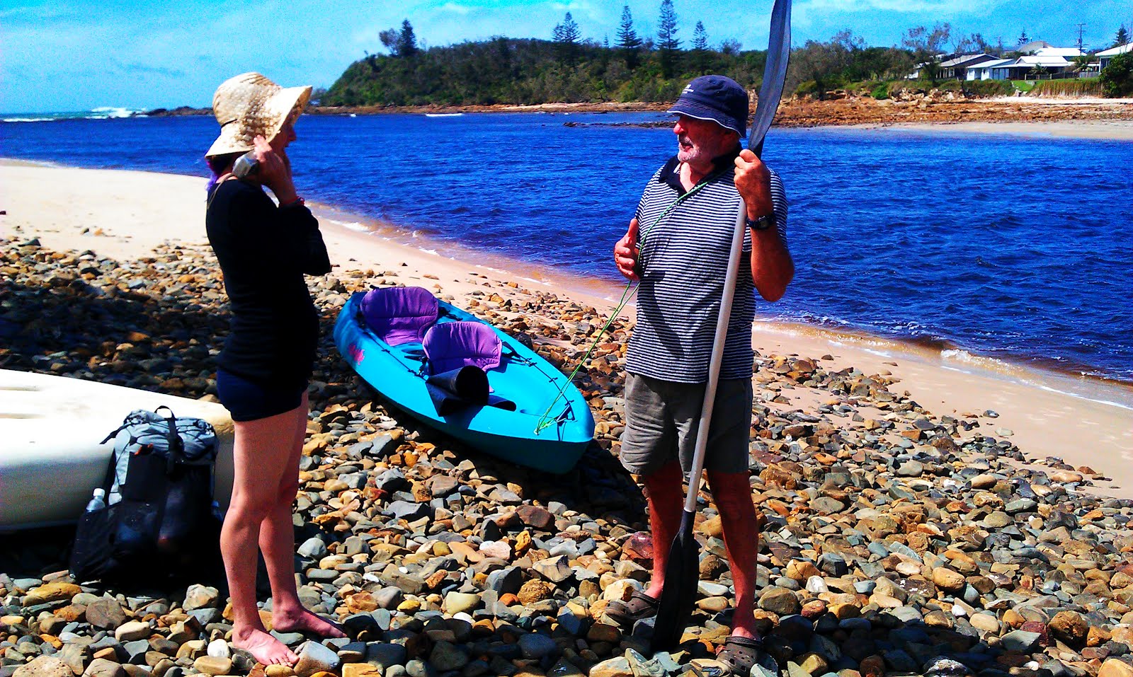 life's a beach WALK Day 16 Brooms Head to Illaroo Camp Ground