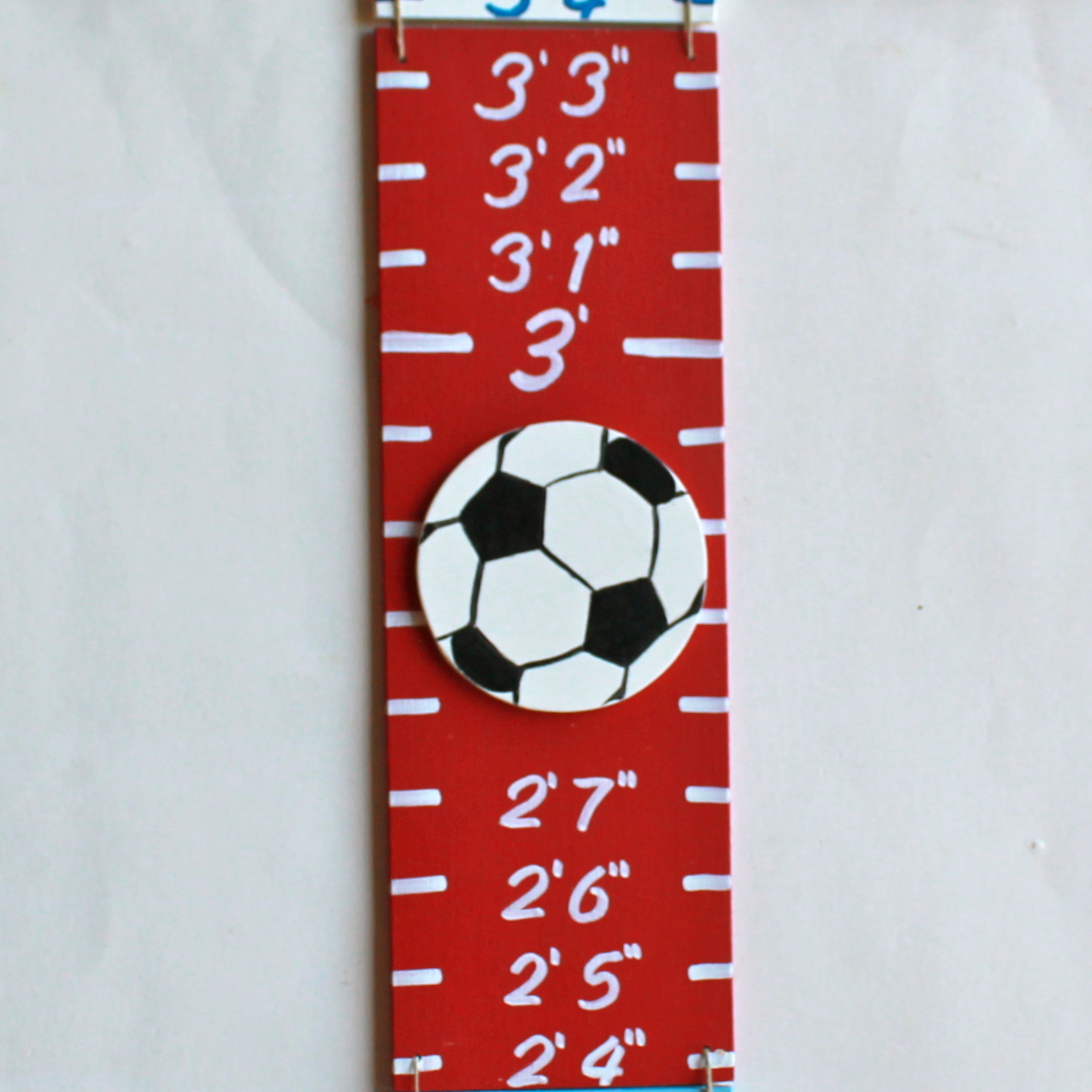 Sports Themed Growth Chart