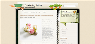 Gardening Tricks Blogger Template
