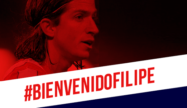 Oficial: El Atlético de Madrid confirma el fichaje de Filipe Luis