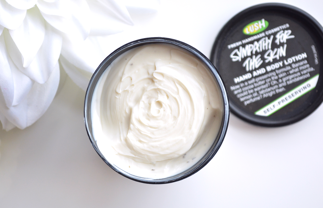 Lush Sympathy For The Skin Hand & Body Lotion Review Miss Sunshine