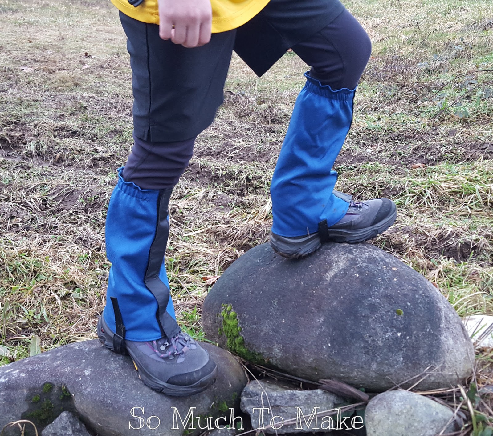Kids' Hiking Gaiters Pattern So Much To Make