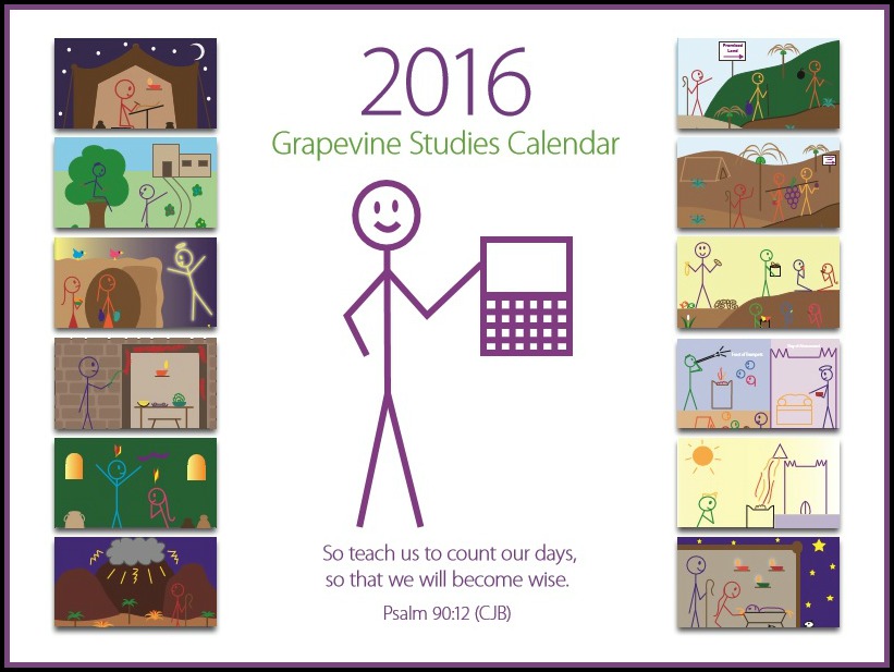 Counting Pinecones 2016 Grapevine Studies Calendar (Review)