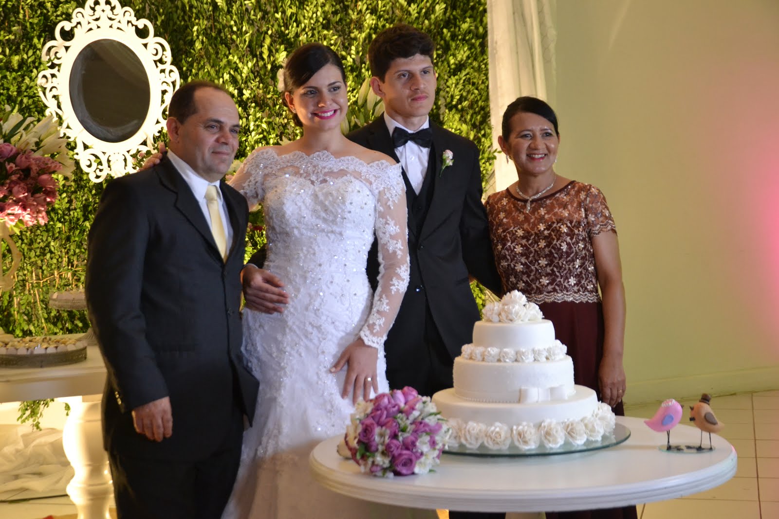Eu, marido, filho e nora