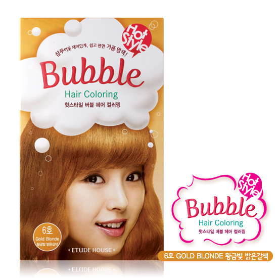 Bubble Hair Coloring