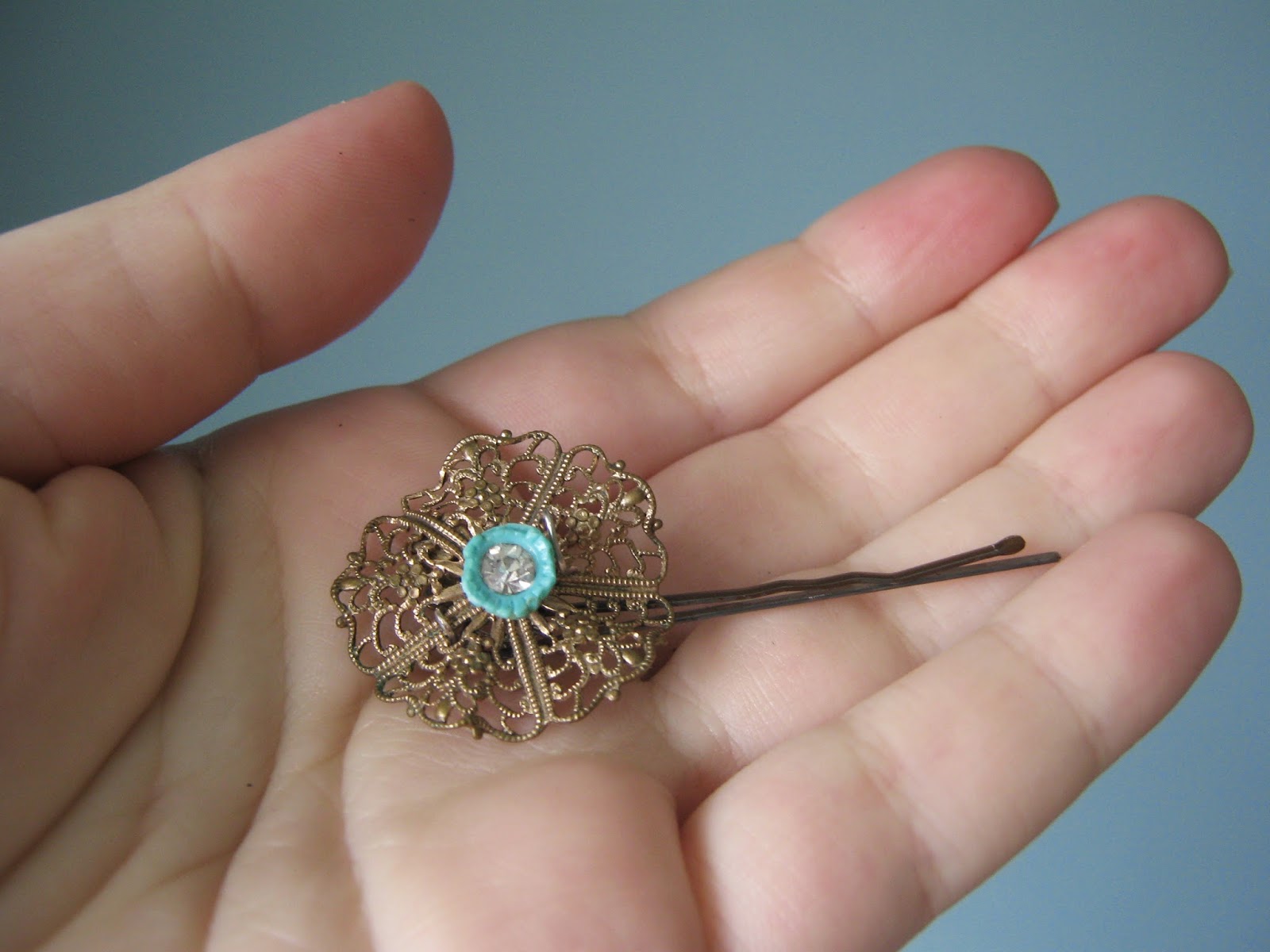 DIY Craft Fuse Wire Hair Pin