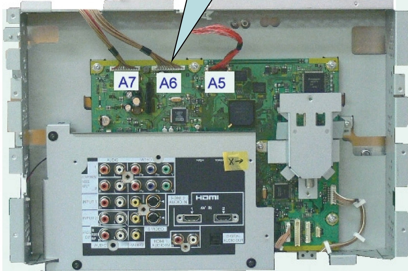 PANASONIC TH42PX75U H50PX75U TH42PX77U TH50PX77U PLASMA TV