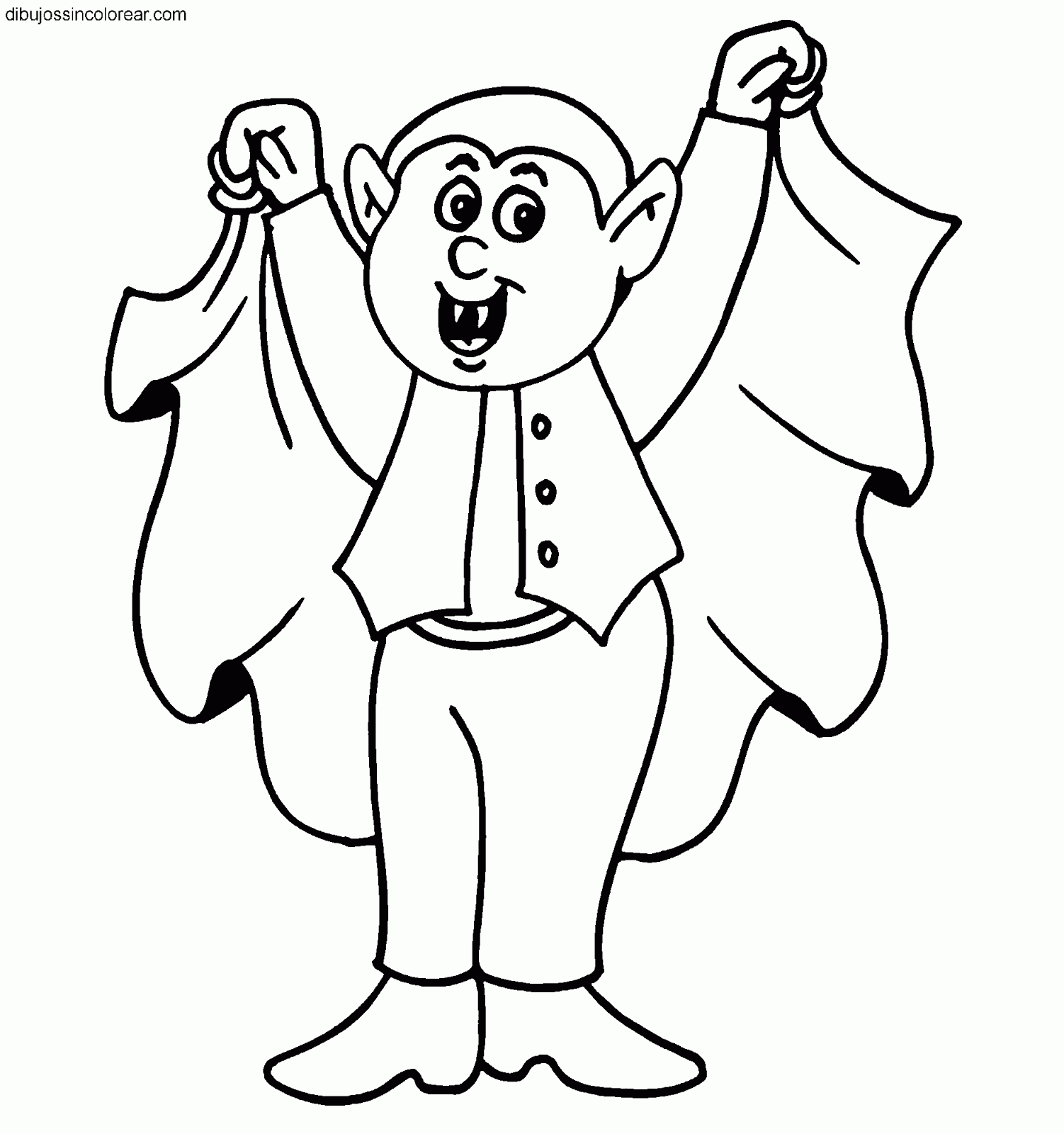 Dibujos Sin Colorear: Dibujos de Halloween para Colorear