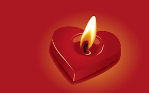 A heart in the Candle.