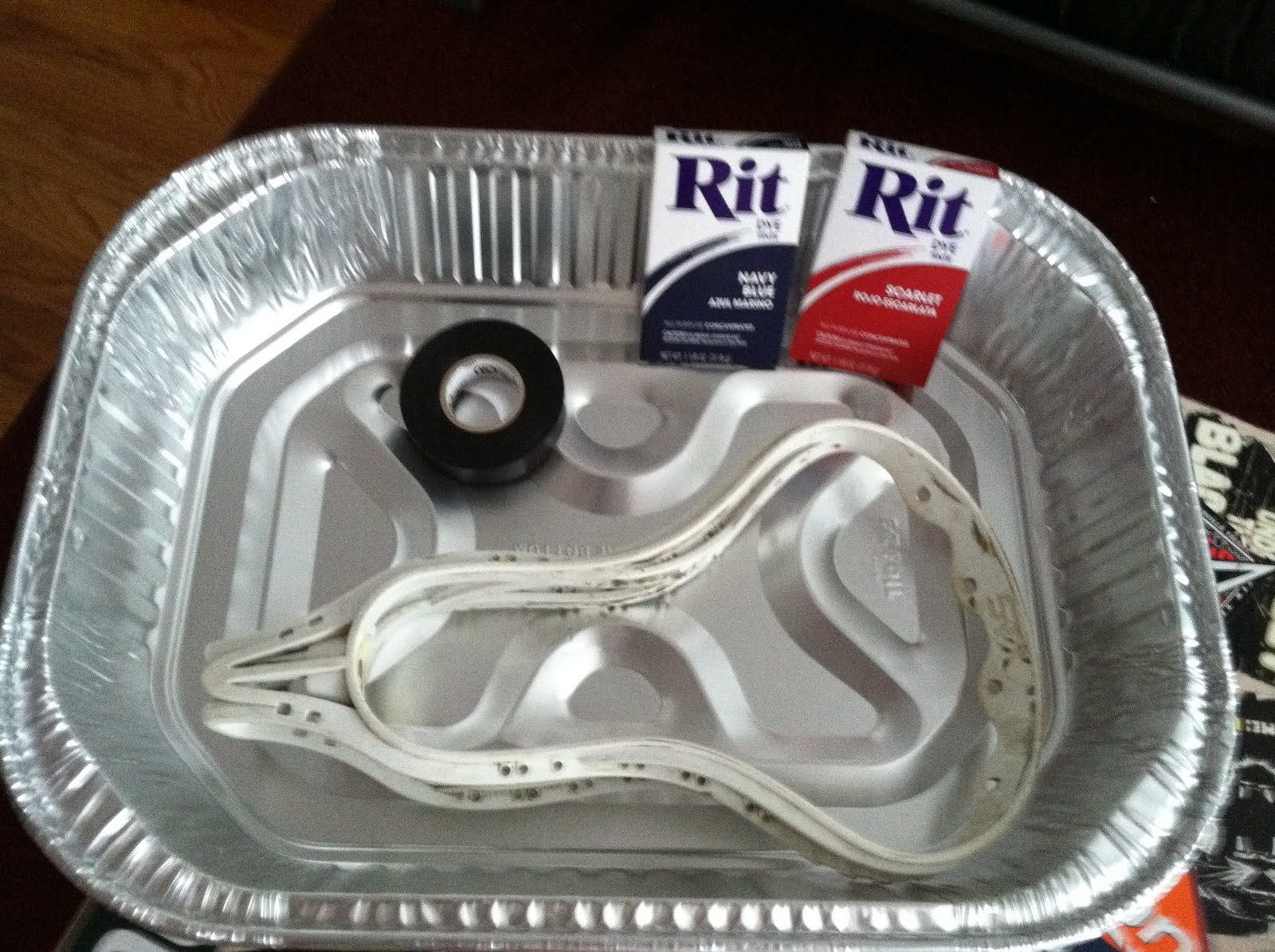 A Preppy Life Stars and Stripes Dye Job