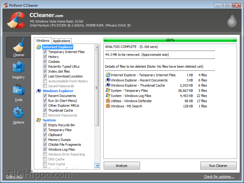 filehippo ccleaner download