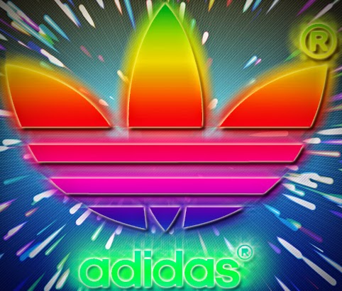 adidas colourful logo