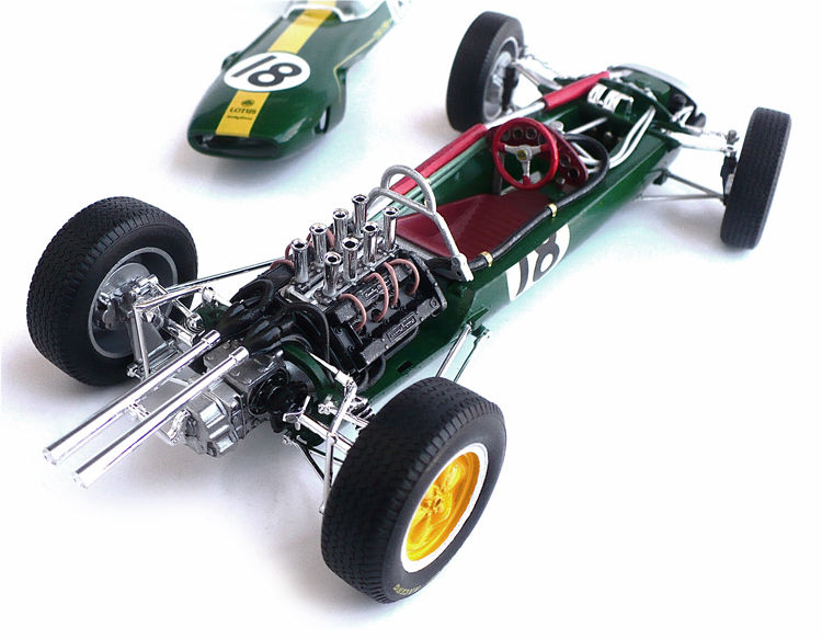The Great Canadian Model Builders  Page! Lotus 25 Formula One Racer