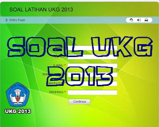 Kumpulan Aplikasi Soal UKG Online 2013 Terbaru SD SMP