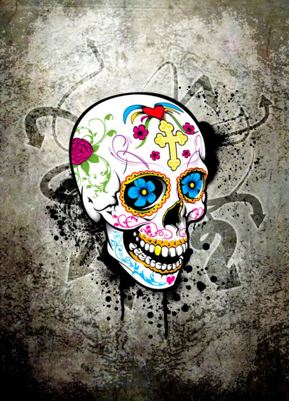 Sugar Skull Wallpaper  Wallpapers HD Desktop Sugar Skull Wallpaper  Wallpapers HD Desktop