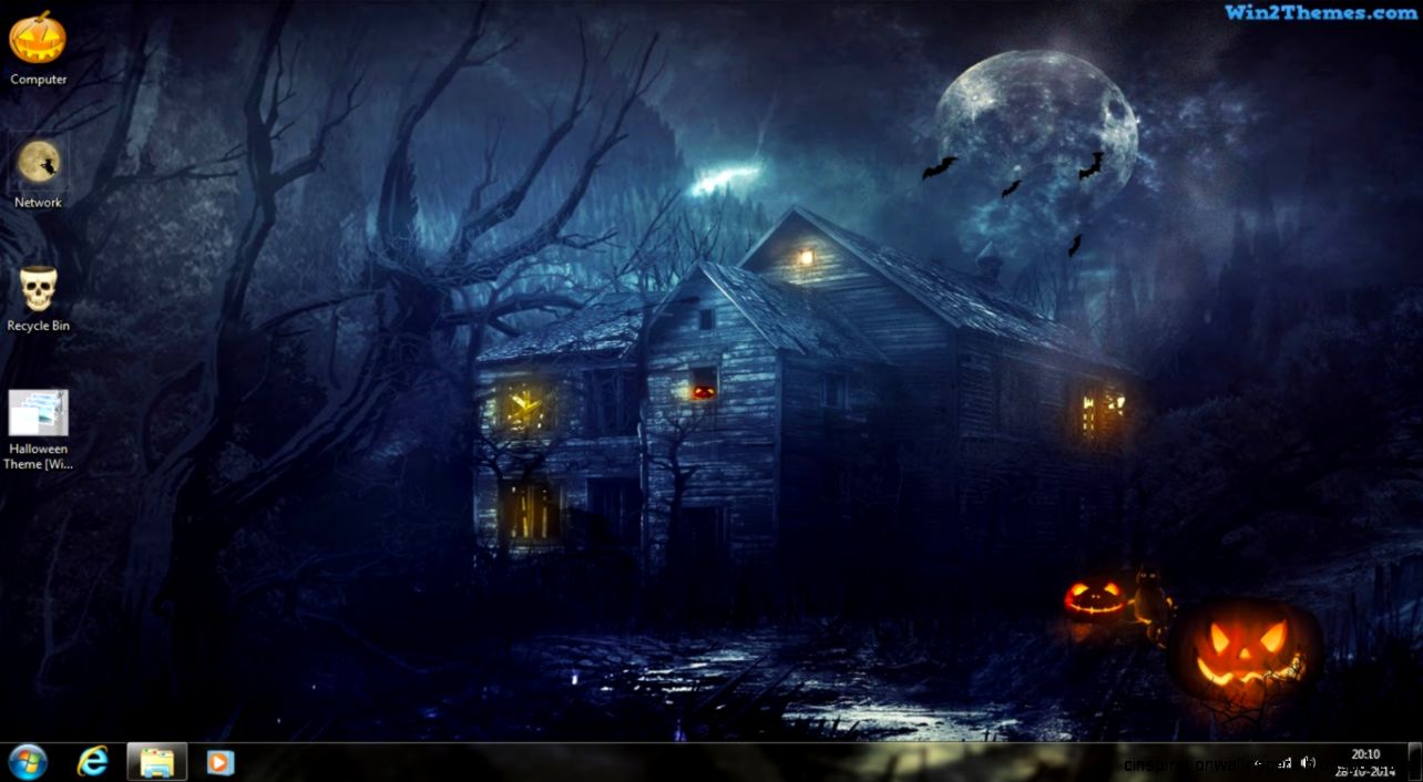 Halloween Theme for Windows 7 8 And 10 Win2Themes Halloween Theme for Windows 7 8 And 10 Win2Themes