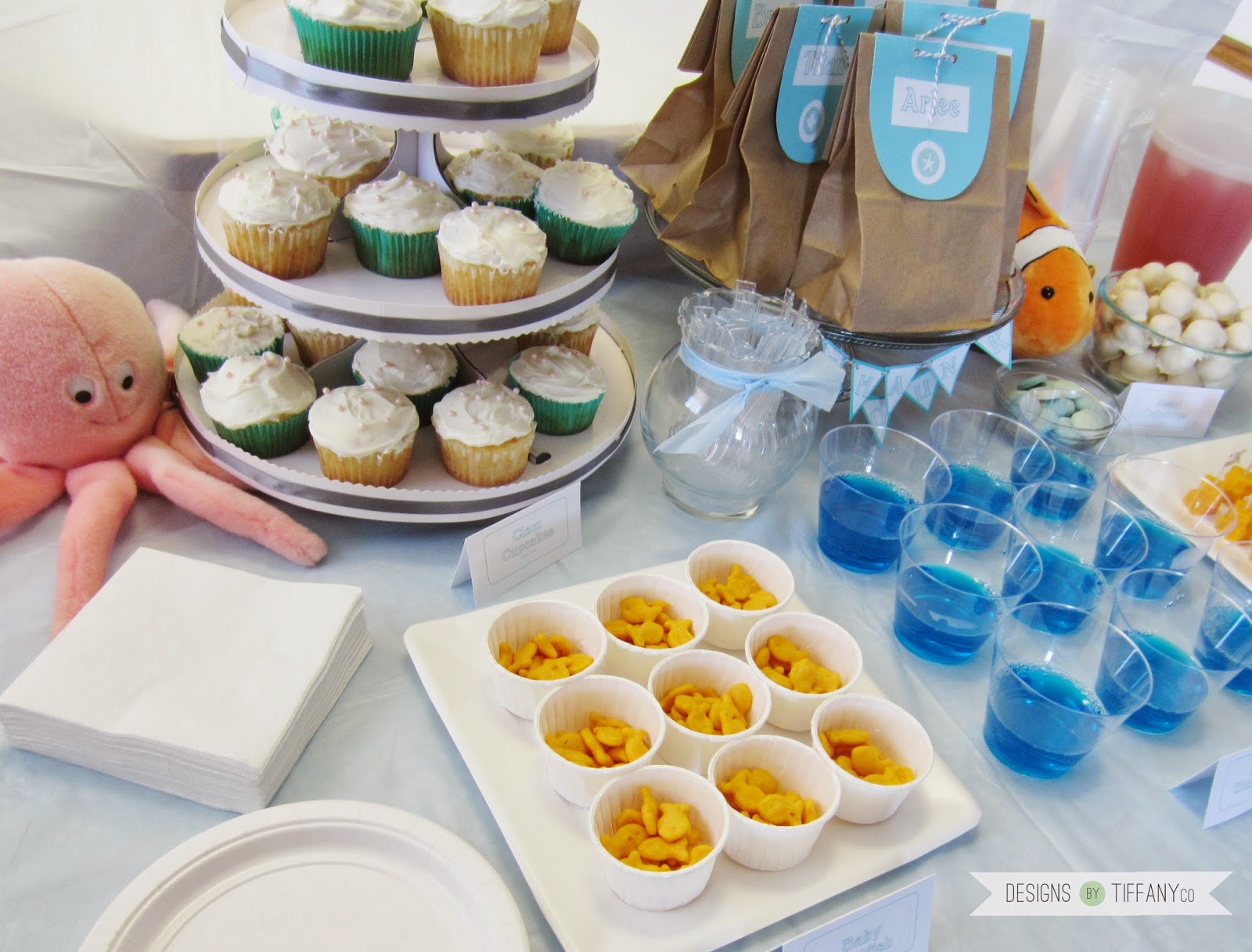 Under the Sea Birthday Party Designs by TiffanyCo