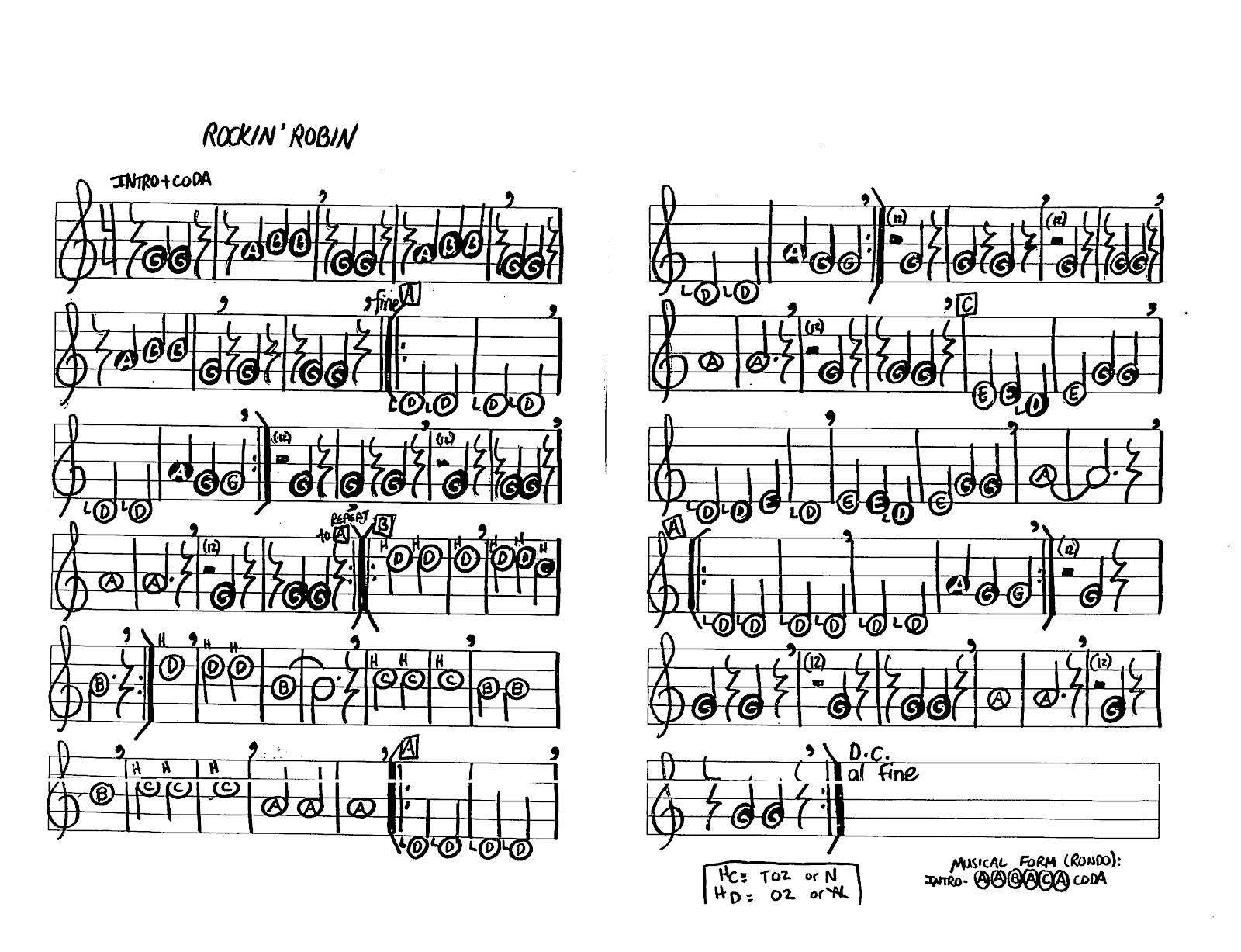 Miss Jacobson's Music RECORDER SONGS MODERN/CLASSICAL