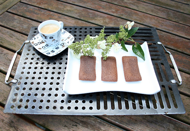 Financiergebak met chocolade