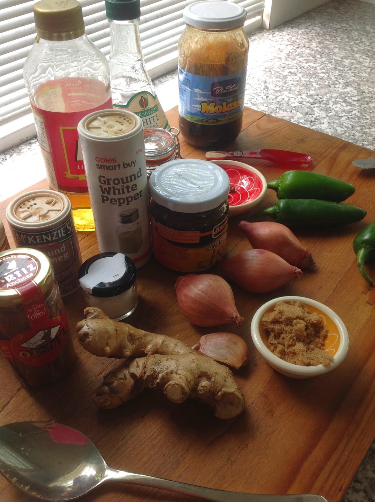 sherrys pickings Homemade Worcestershire Sauce add the fish!