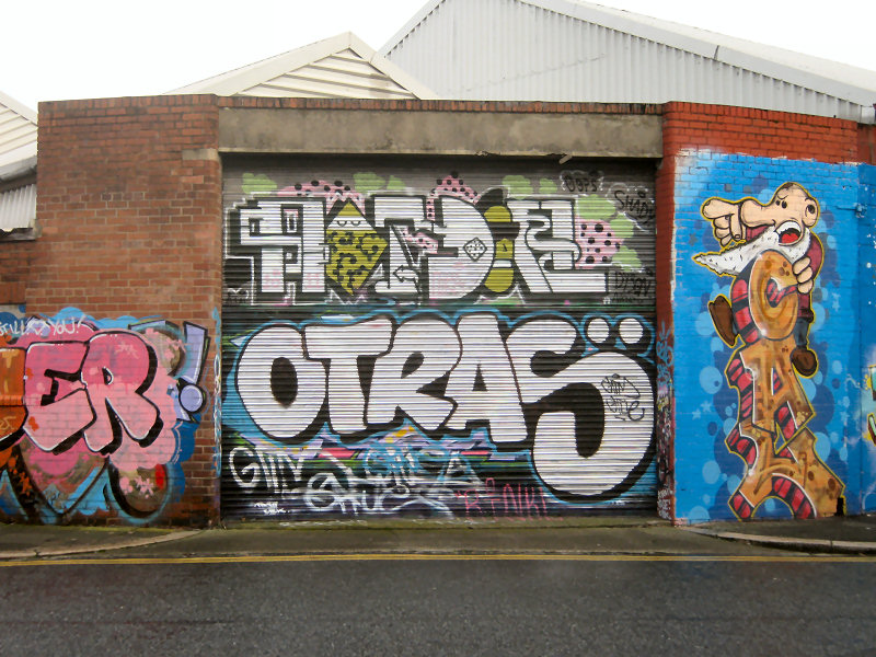 Photographs Of Newcastle Sandyford Dinsdale Place Graffiti 2011