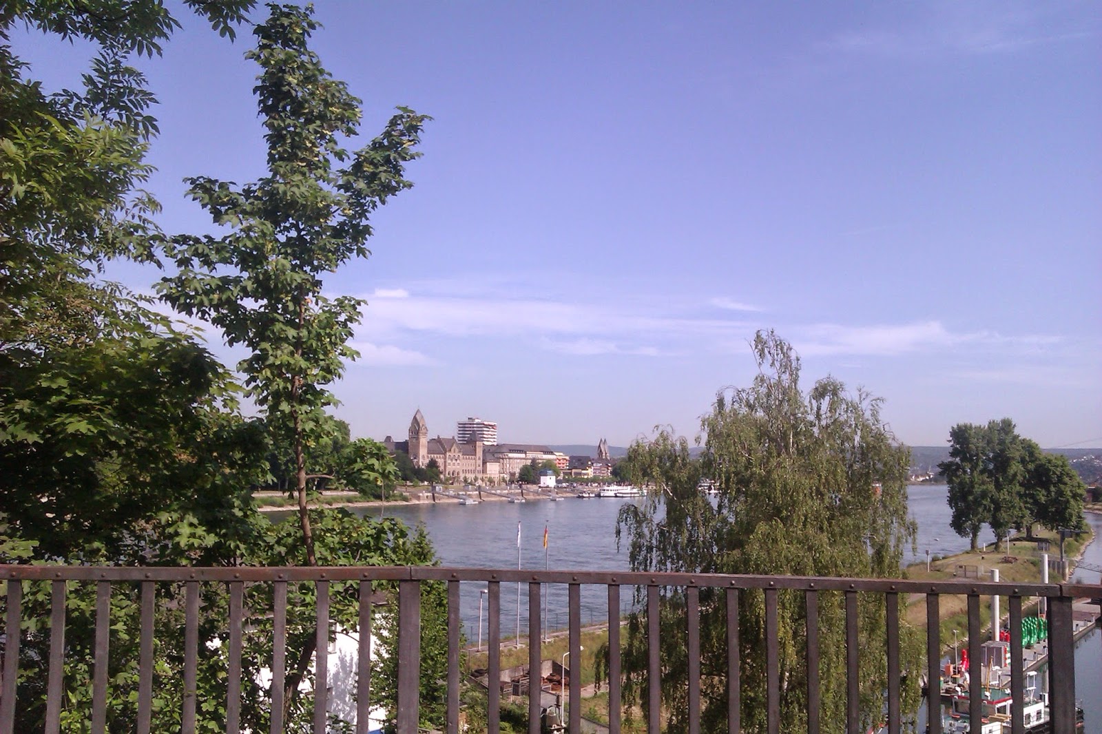 Koblenz panorama Photo Koblenz from afar