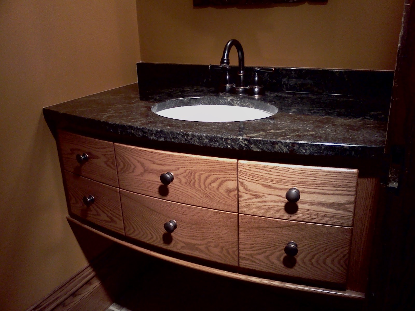 Bathroom Vanity With Granite Countertops