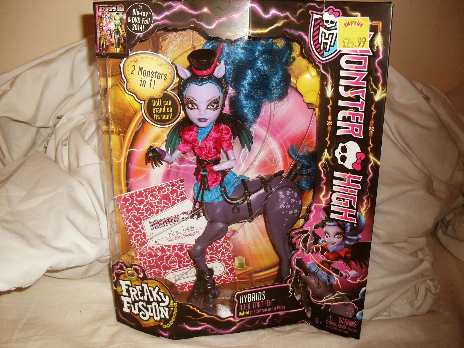monster high freaky fusion avea trotter doll